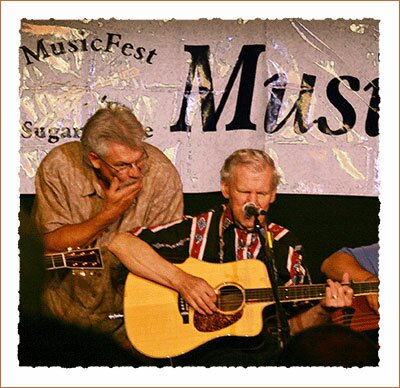 Doc Watson Bluegrass Music in Boone North Carolina in the North Carolina Mountains