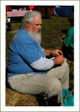 Visitor at the Valle Country Fair in Valle Crucis North Carolina in the Boone North Carolina Mountains