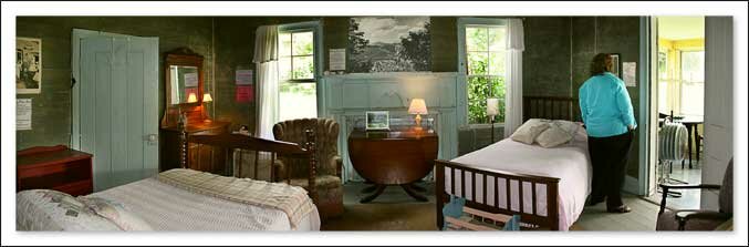 Bedroom at the Historic Blair Farm