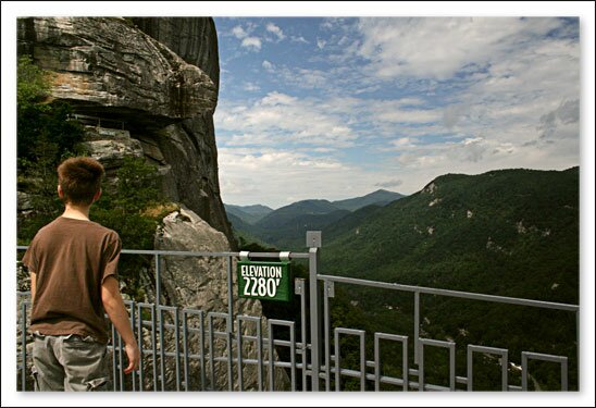 Chimney Rock and Lake Lure NC near Boone North Carolina