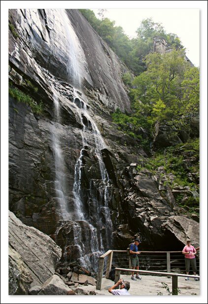 Chimney Rock and Lake Lure NC near Boone North Carolina