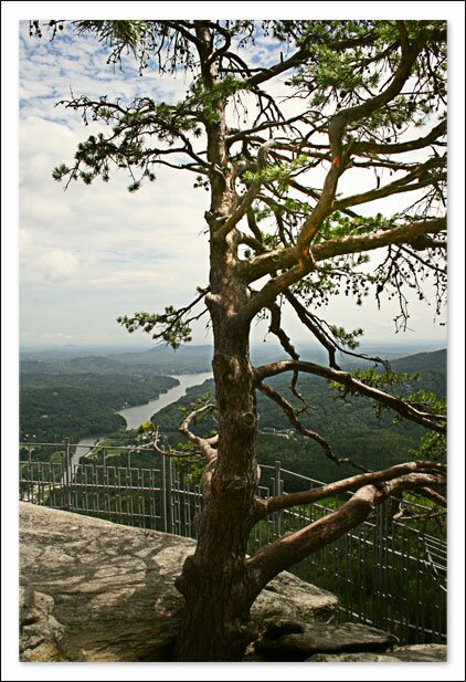 Chimney Rock and Lake Lure NC near Boone North Carolina