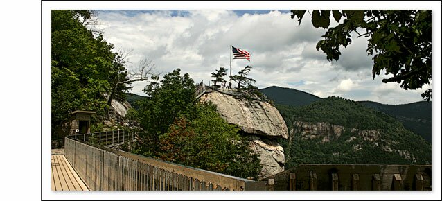 Chimney Rock and Lake Lure North Carolina