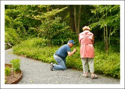 Daniel Boone Native Gardens in Boone North Carolina Mountains