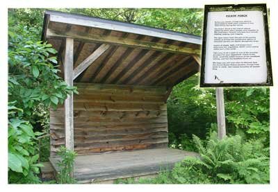 Daniel Boone Native Gardens in Boone North Carolina Mountains