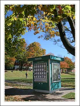 Fall 2009 on the ASU Campus in Boone NC