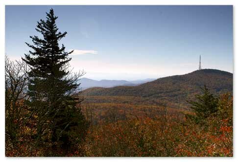 Grandfather Mountain in Linnville NC in the Boone North Carolina Mountains