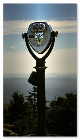 Grandfather Mountain in Linnville NC in the Boone North Carolina Mountains