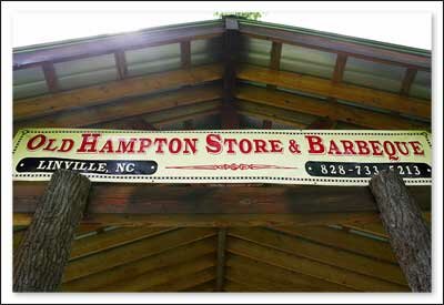 Barbeque at the Old Hampton Store