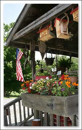 Porch at the Old Hampton Store