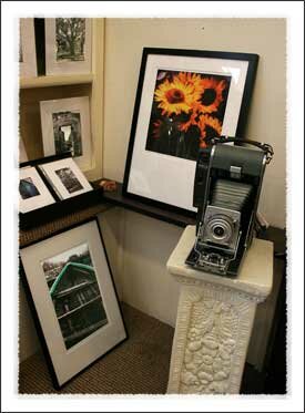 Polaroid Film Art at Hands Gallery in Boone North Carolina