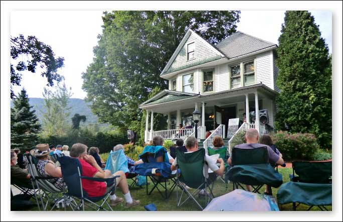 Concerts on the Lawn Rick Ward and the Dashboard Hula Boys Boone North Carolina