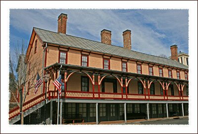 The Chester Inn Building in Jonesborough Tennessee near Boone North Carolina