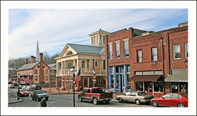 Downtown Jonesborough Tennessee near Boone North Carolina