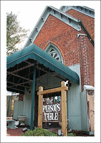 The Parsons Table Building in Jonesborough Tennessee near Boone North Carolina