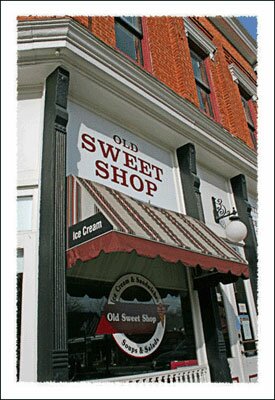 The Sweet Shop Building in Jonesborough Tennessee near Boone North Carolina