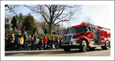 2007 Boone North Carolina Christmas Parade in the Mountains of North Carolina