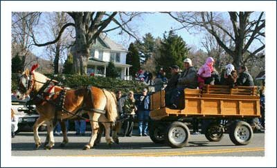 2007 Christmas Parade in the Boone North Carolina Mountains