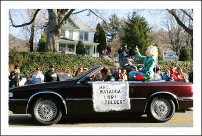 2007 Boone North Carolina Christmas Parade in the Mountains of North Carolina