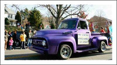 2007 Boone North Carolina Christmas Parade in the Mountains of North Carolina