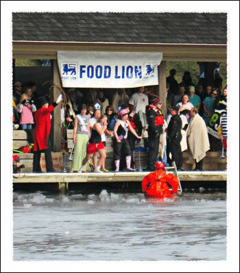 Polar Plunge in Blowing Rock North Carolina near Boone North Carolina