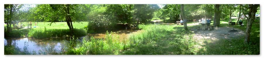 campground near Price Lake near Boone NC