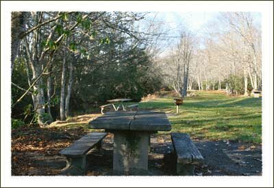 Price Lake in the Julian Price Memorial Park on the Blue Ridge Parkway near Boone North Carolina