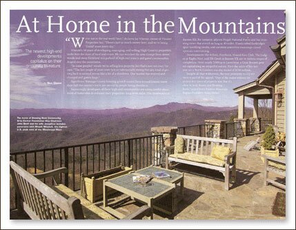 U S Airways In Flight Magazine features Boone North Carolina