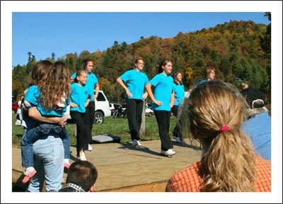  Cloggers at the Valle Country Fair in the North Carolina Mountains