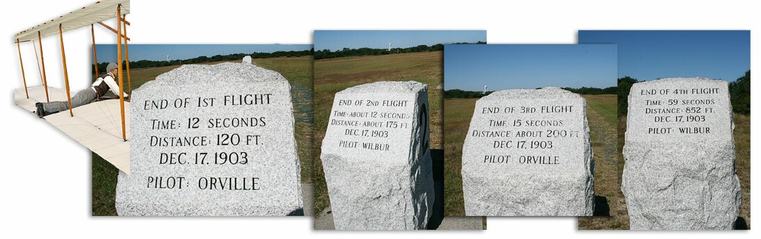 Wright Brothers National Memorial Site Kill Devil Hills NC near Kitty Hawk NC