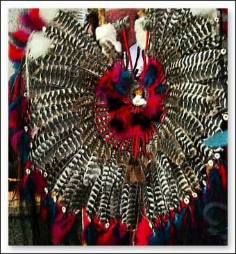 Native American Dancer at Diversity Celebration in Boone North Carolina