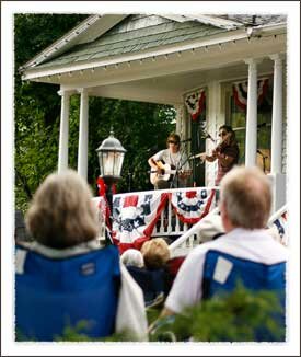 Jones House Community Center Concerts on the Lawn in Boone NC